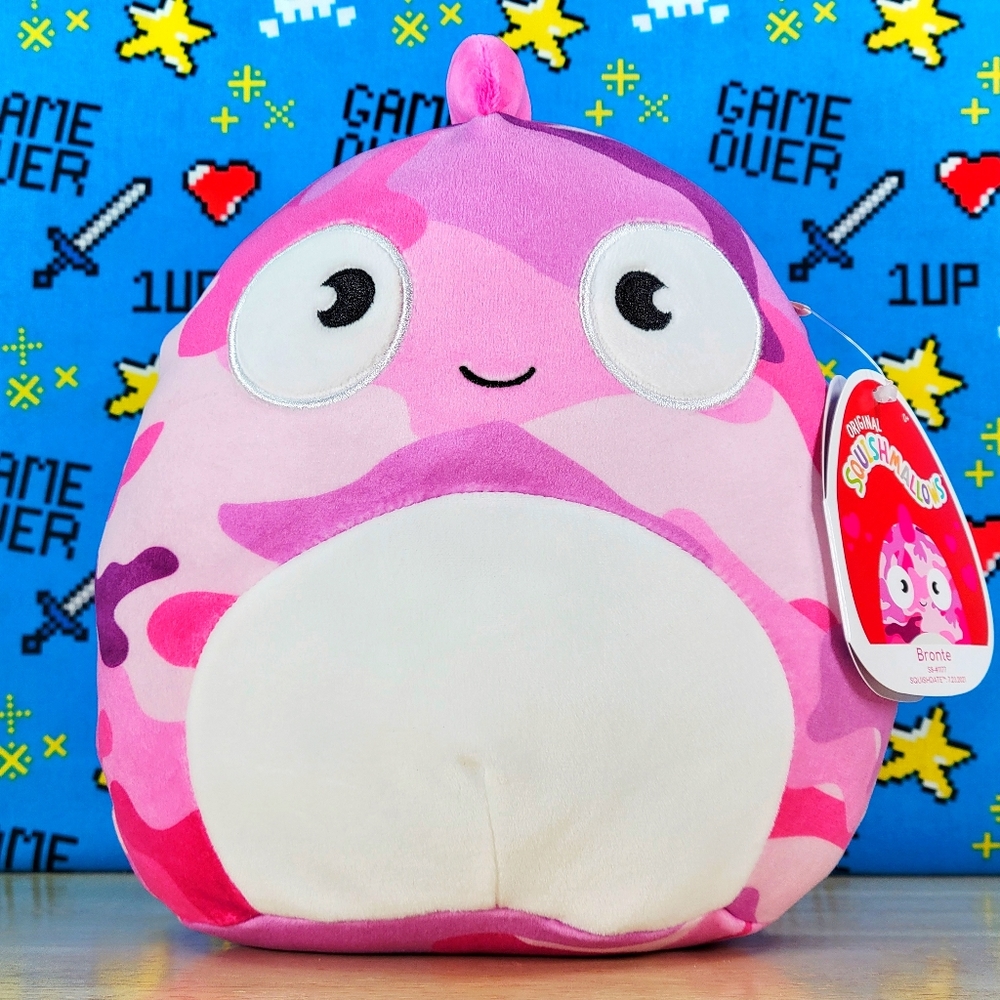 Squishmallow Bronte the Chameleon 8" UltraSoft Stuffed Valentine's Day Plush NWT